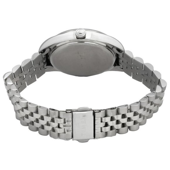 NWT Authentic Timex Open Box - Legacy Day and Date Quartz Blue Dial Women's Watc - Picture 3 of 3